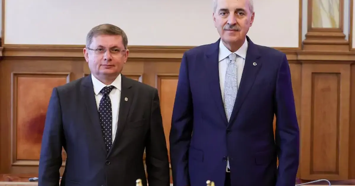 TBMM Başkanı Numan Kurtulmuş, Moldova Meclis Başkanı ile Roma’da buluştu