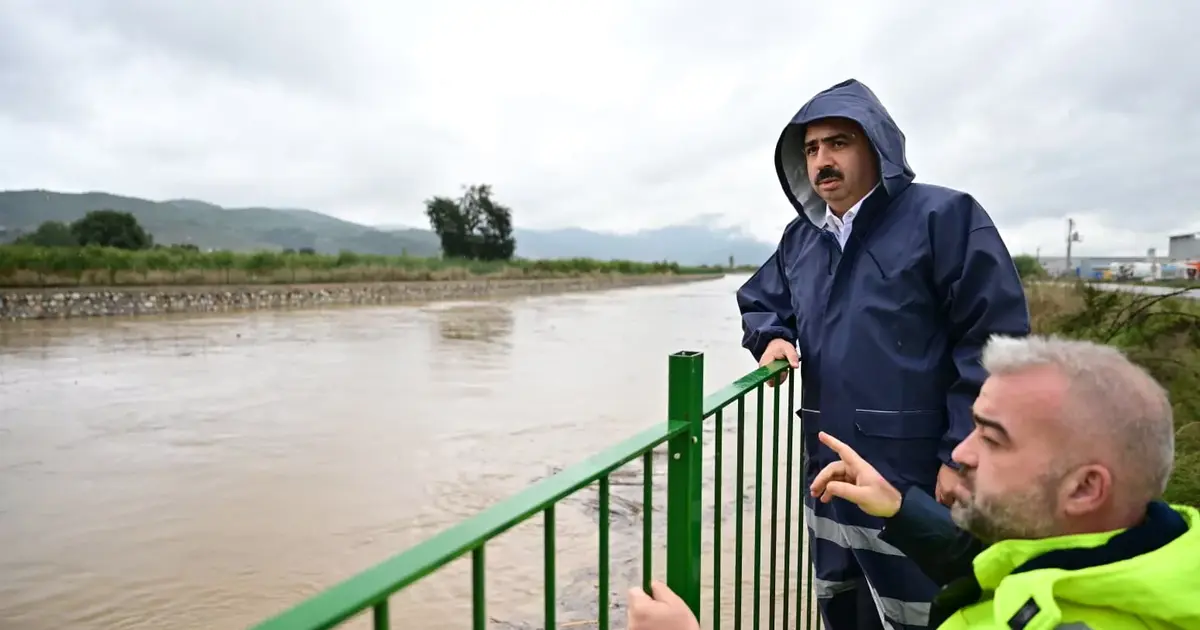 Bursa Yıldırım'da sağanak seferberliği