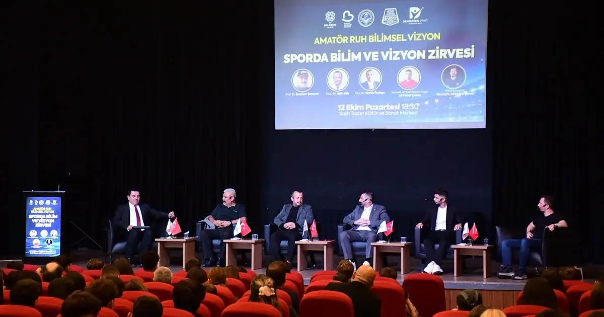 Balıkesir’de genç sporculara bilimsel vizyon