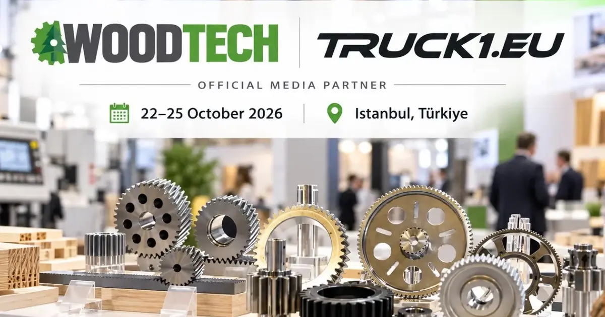 Truck1, WoodTech 2026’nın resmi medya partneri oldu