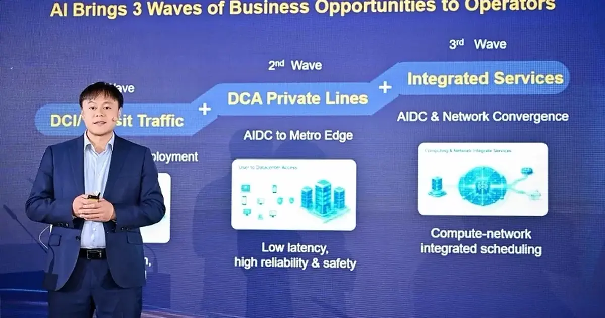 Huawei, AIDC odaklı Tamamen Optik Ağ için Yeni Nesil OTN öneriyor