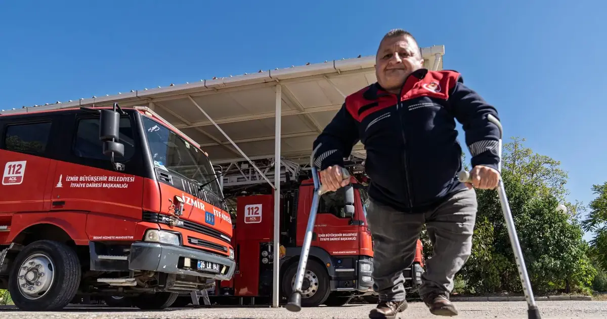 “110 Yaşar”ın 24 yıllık itfaiyecilik öyküsü