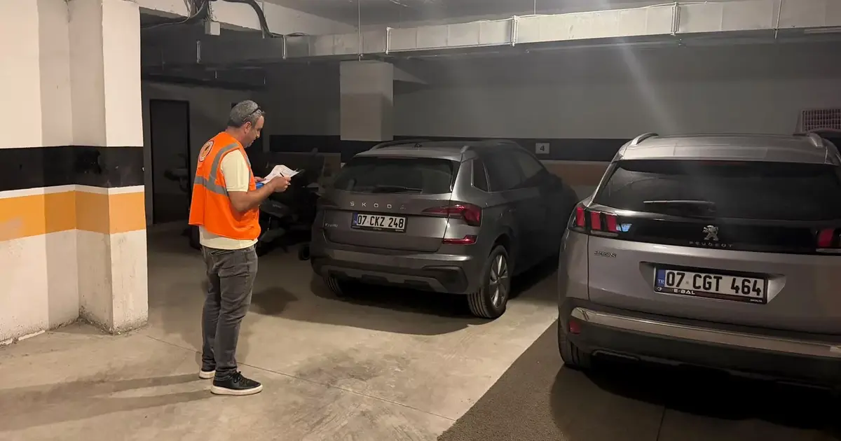 Antalya Muratpaşa'da sığınaklara denetim