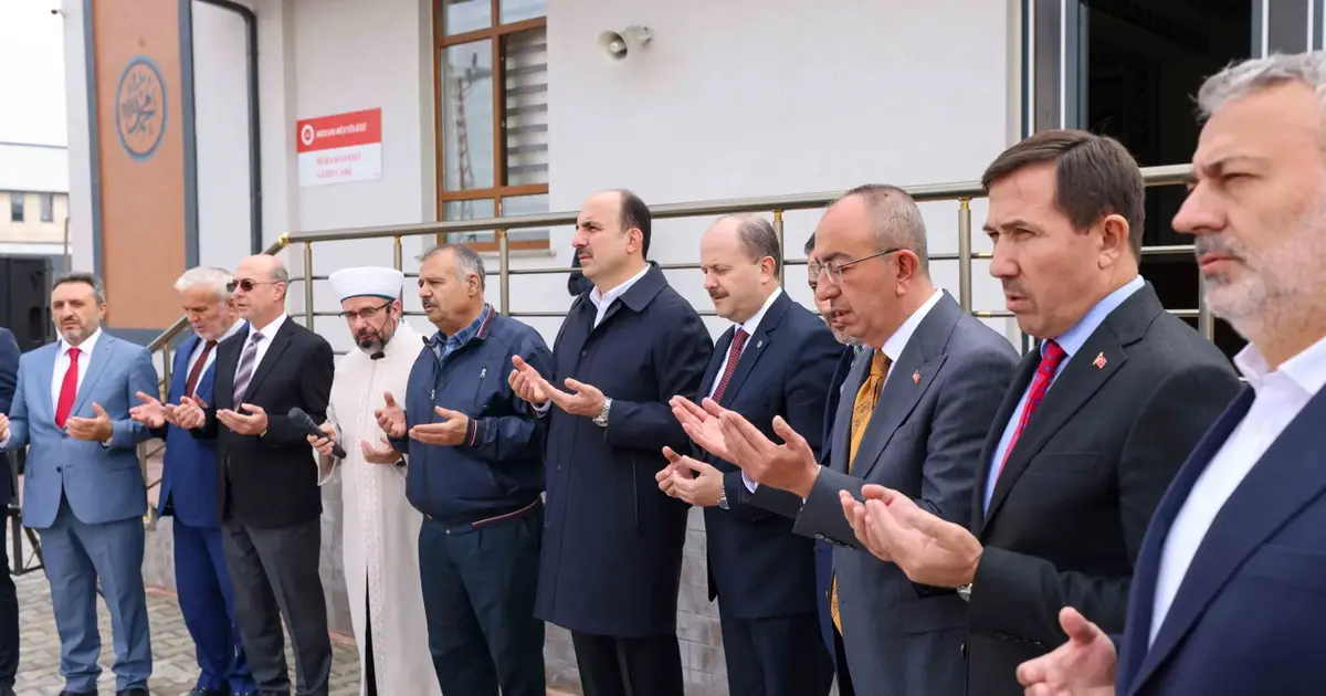 Konya Meram'da Gazze Camii ibadete açıldı