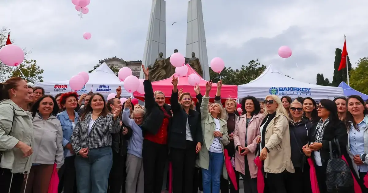 İstanbul Bakırköy'de farkındalık yürüyüşü