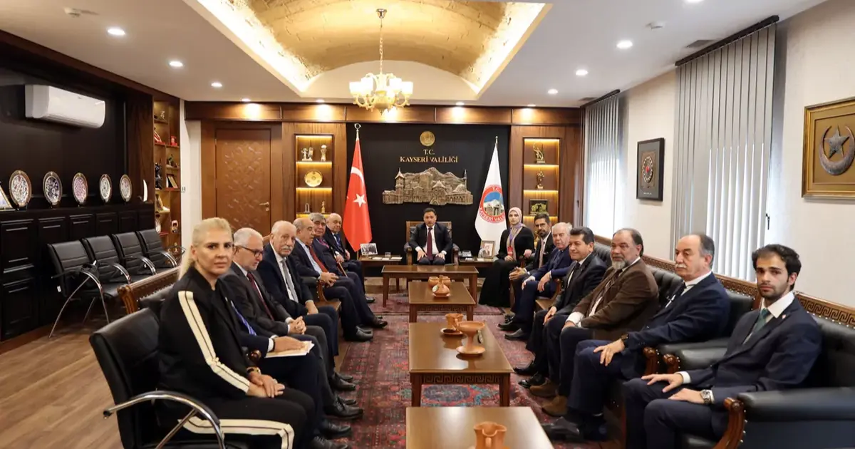 Kayseri Talas'ta Türk Dünyası Şair ve Yazarlar Buluşması coşkusu