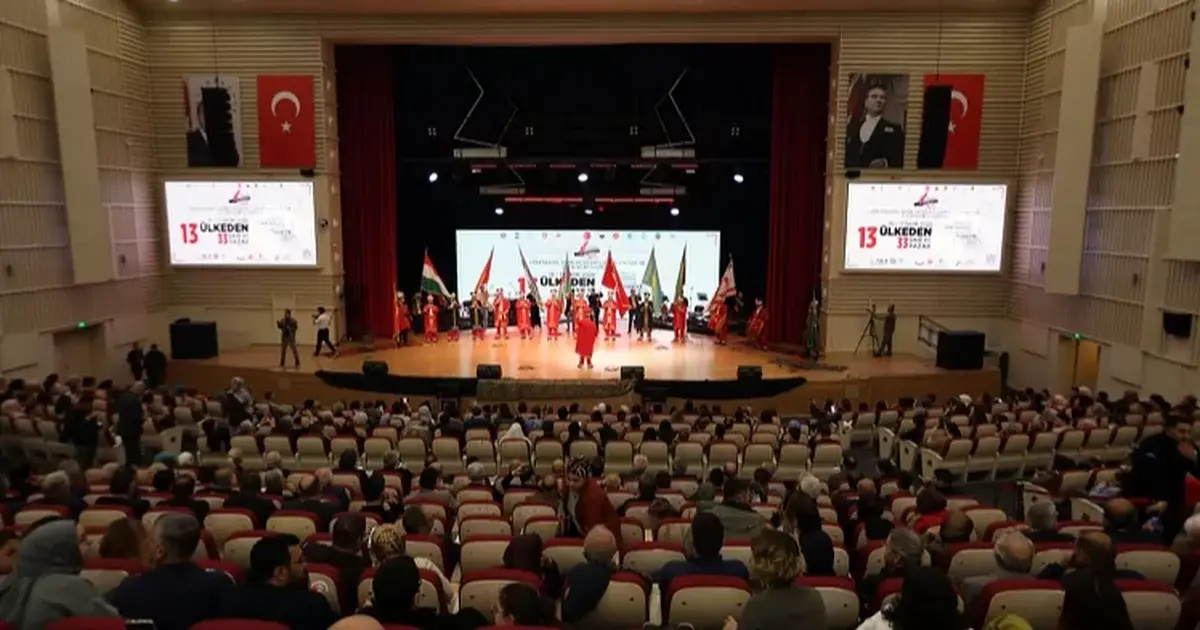 Kayseri Talas'ta Türk Dünyası coşkusu