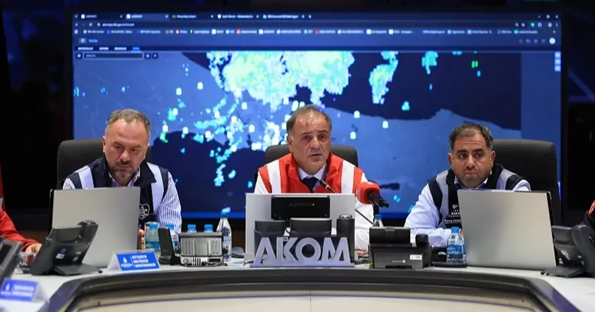 AKOM'dan İstanbul'a 'turuncu' kod