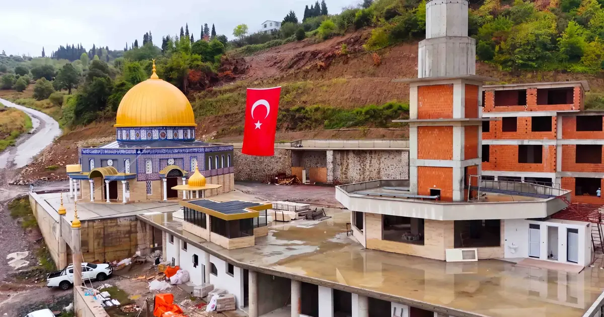 Karamürsel Aksa Camii Büyükşehir’le yükseliyor