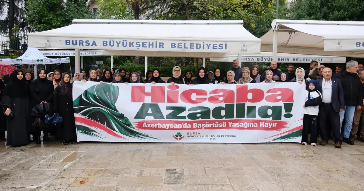 Bursa’dan Azerbaycan’daki başörtüsü yasağına tepki