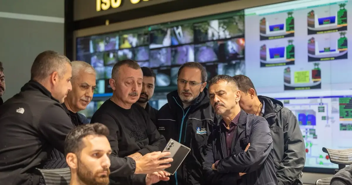 Kocaeli'de günlerdir sahada olan ekiplere Başkan Büyükakın'dan teşekkür