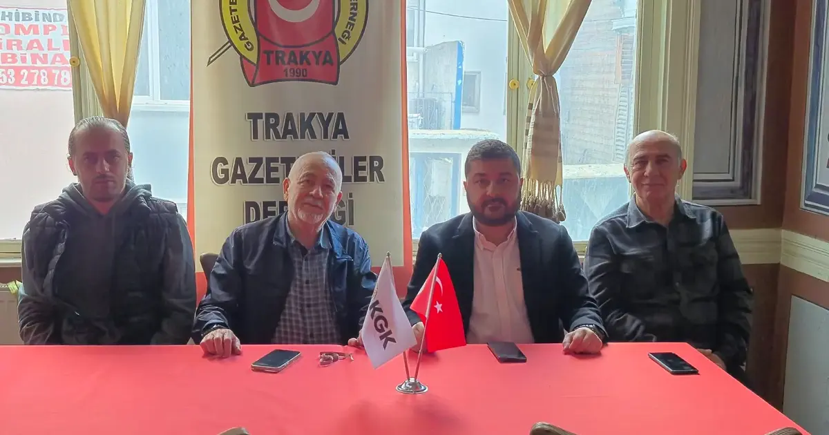 CHP'li Yazgan’dan Trakyalı gazetecilere ziyaret