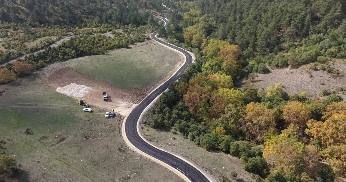 Bursa Osmangazi'de 10 kilometrelik yola Büyükşehir yenilemesi