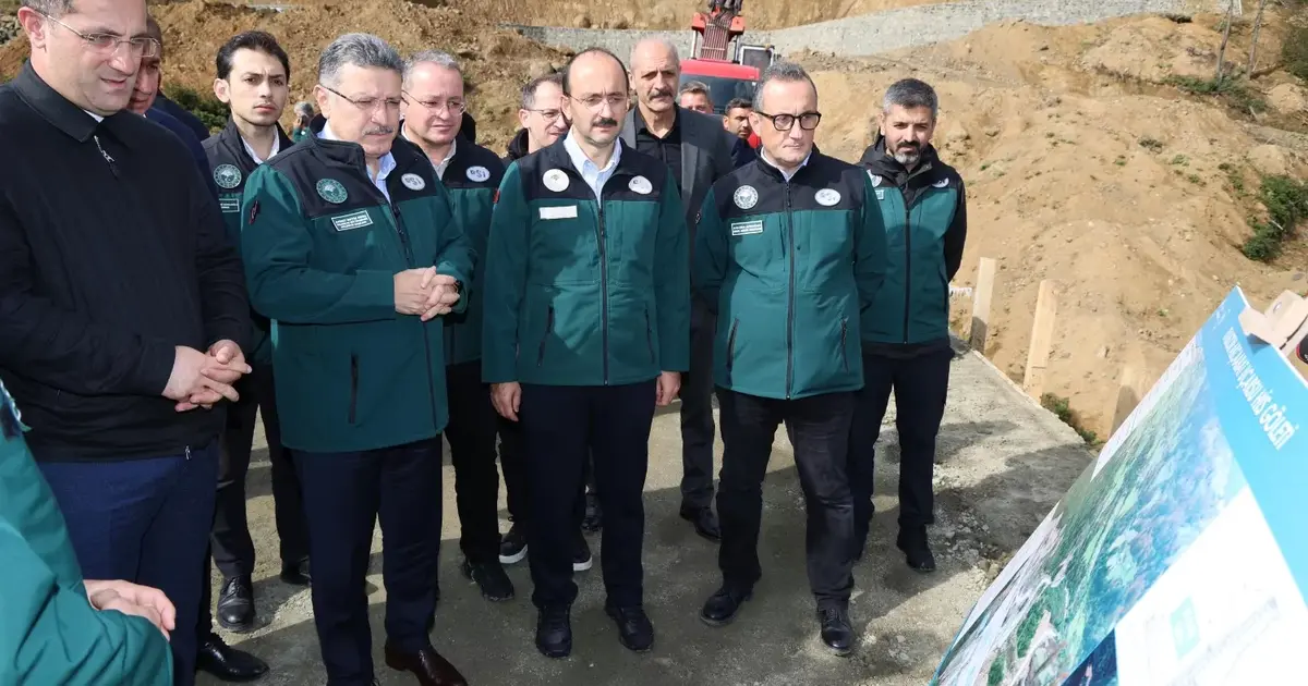 Uçarsu Göleti Trabzon’un su geleceğine can suyu olacak