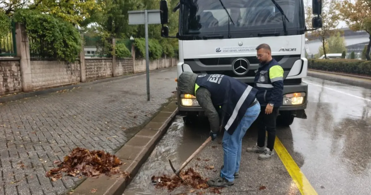 Eskişehir’de ESKİ ekipleri olumsuz hava koşullarına karşı teyakkuzda