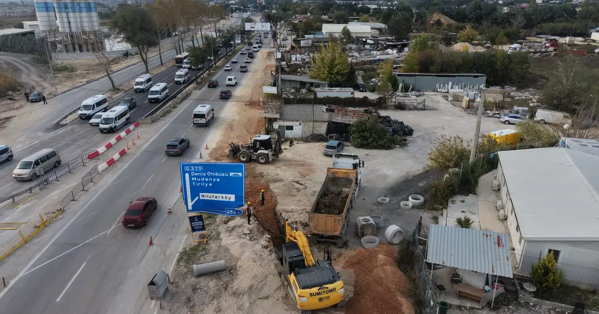 Bursa Büyükşehir'den altyapıda kesintisiz mesai