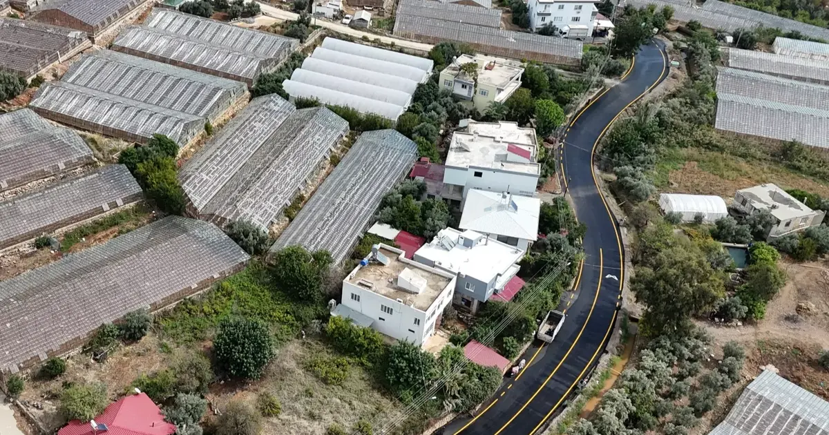 Mersin Aydıncık’ta ulaşım konforu artıyor
