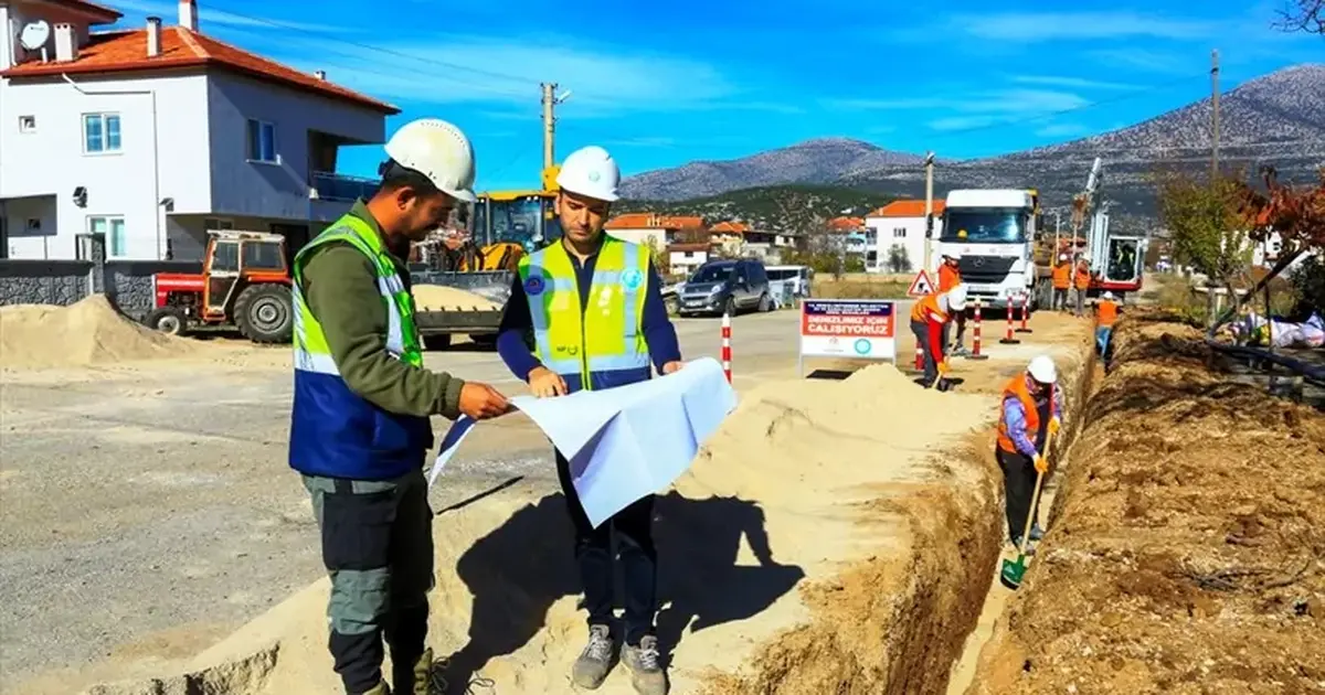 Denizli Tavas Kızılca'nın altyapısı yenilendi - Gündem Haberleri