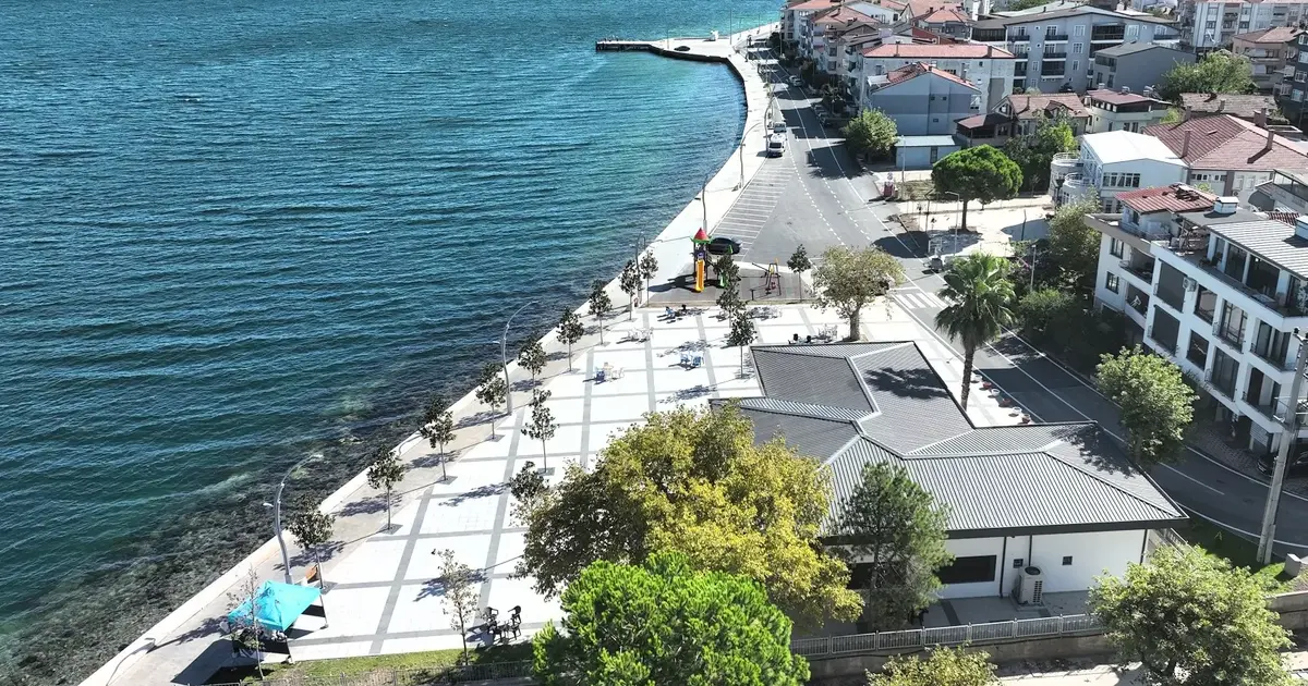Kocaeli'de Gölcük Ulaşlı sahili yeni görünümüne kavuştu - Gündem Haberleri
