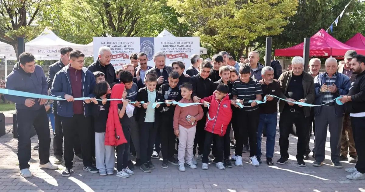 Kayseri Melikgazi Gürpınar'ın park ve havuzu yenilendi - Gündem Haberleri