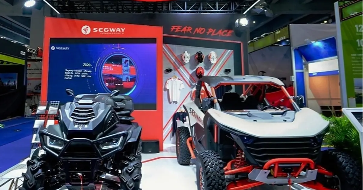 Segway Powersports, 140. Kanton Fuarı'nda arazi performansını ve akıllı teknolojisini öne çıkarıyor