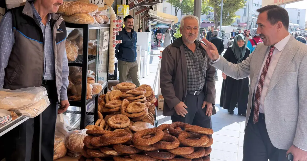 Karatay'da Başkan Kılca'dan esnafa ziyaret