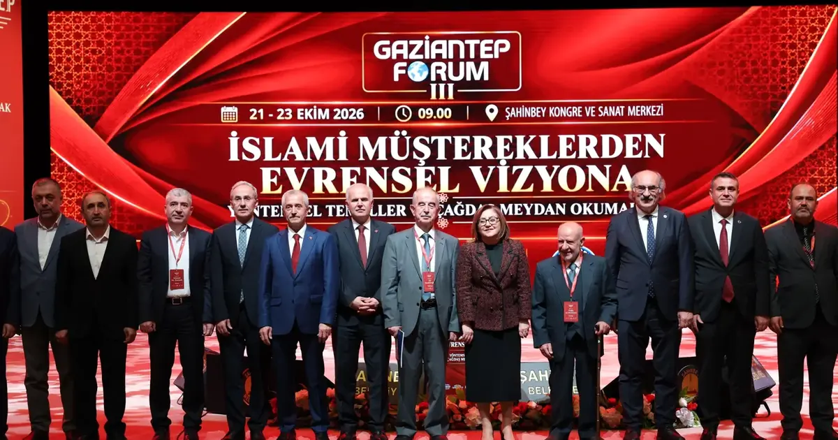 Gaziantep’ten dünyaya ortak gelecek çağrısı