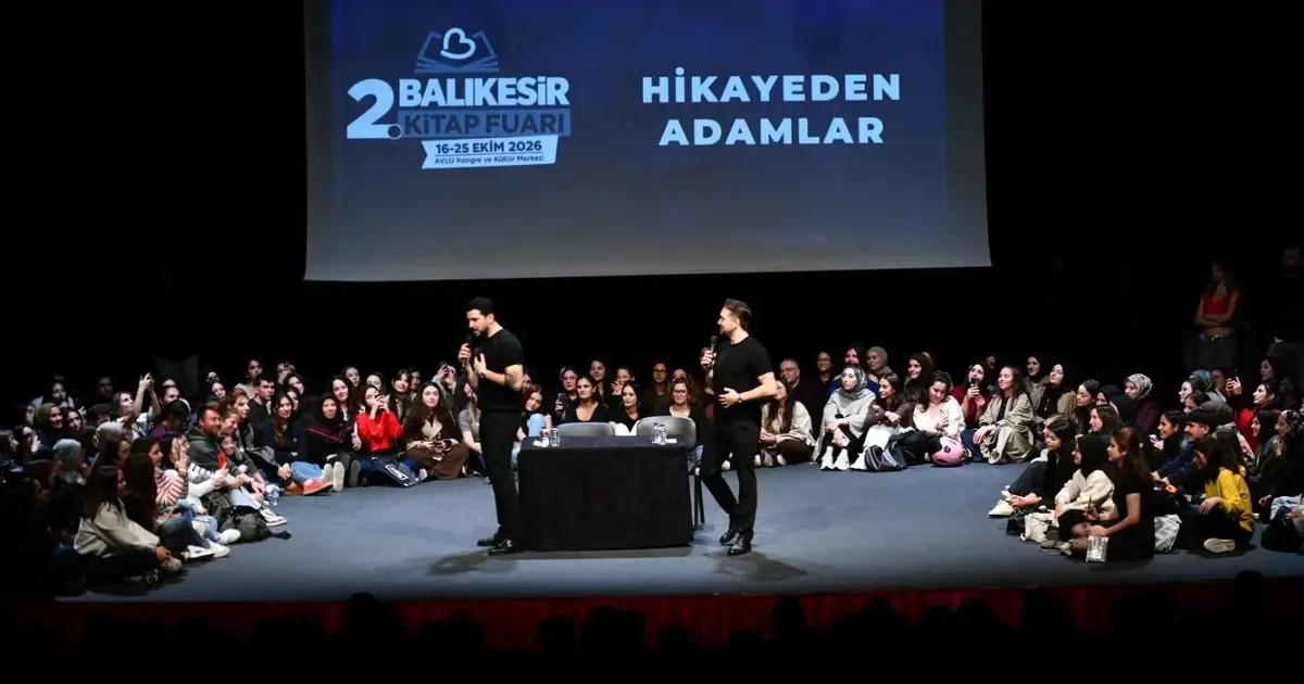 Balıkesir Kitap Fuarı'nda 'Hİkâyeden Adamlar'a yoğun ilgi