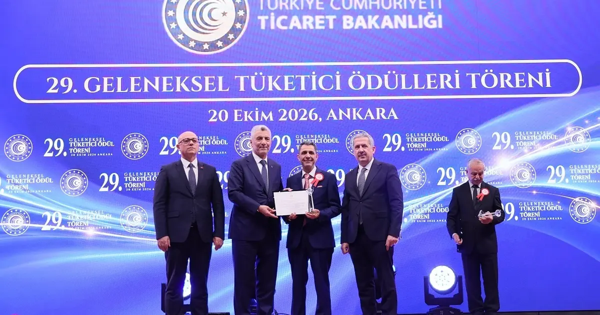 Mehmet Çetinkaya'ya anlamlı ödül - Ekonomi Haberleri