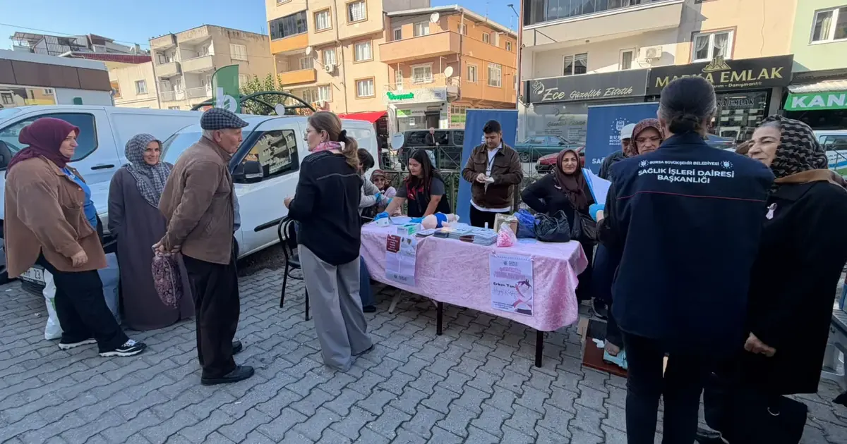 Bursa Büyükşehir ile meme kanseri bilinci artıyor
