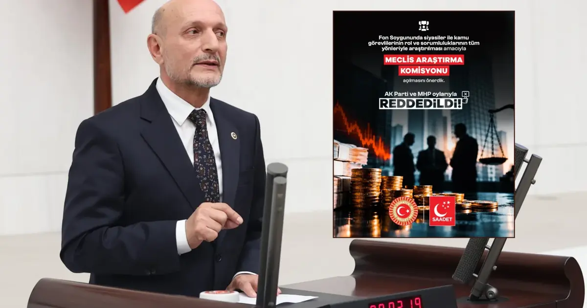 Fon krizi için Yeni Yol'un 'Araştırma Komisyonu' önergesi reddedildi