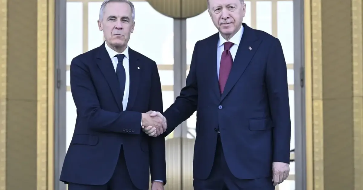 Kanada Başbakanı Carney Başkent'te