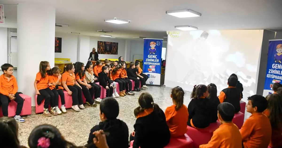 Ankara'da 'Genç Zihinler Kütüphanede' etkinliği devam ediyor - Gündem Haberleri