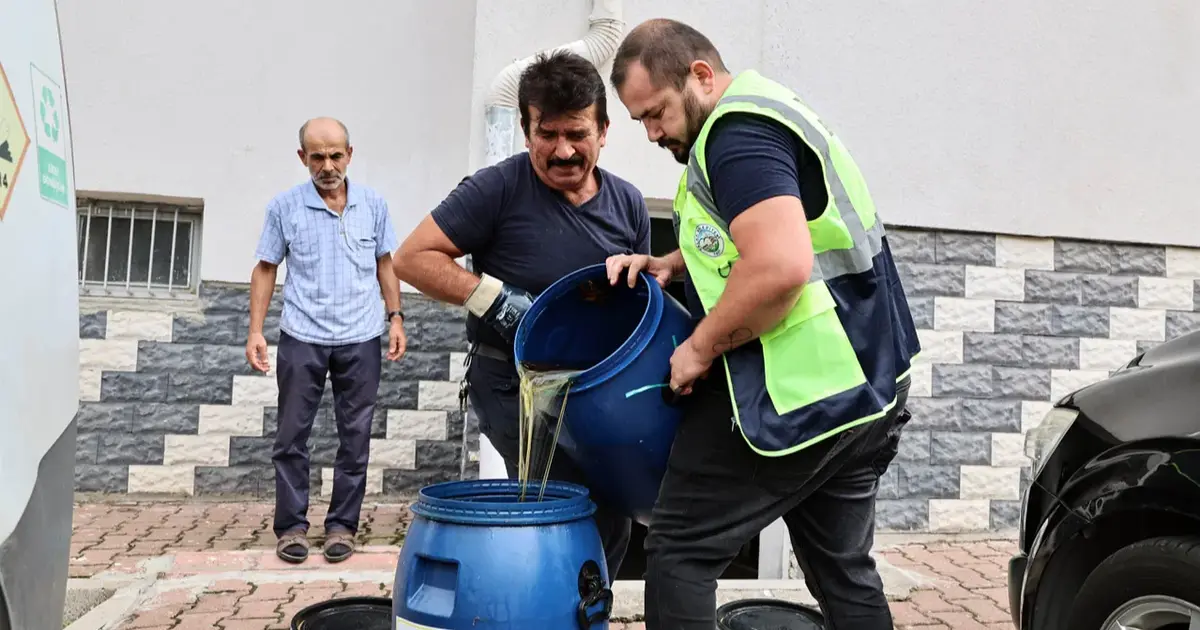 Kayseri Talas'ta atık yağlar toplanıyor - Gündem Haberleri