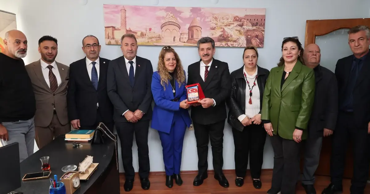 Ferhat Yılmaz'dan Erzurum Yeni Medya Derneği’ne ziyaret