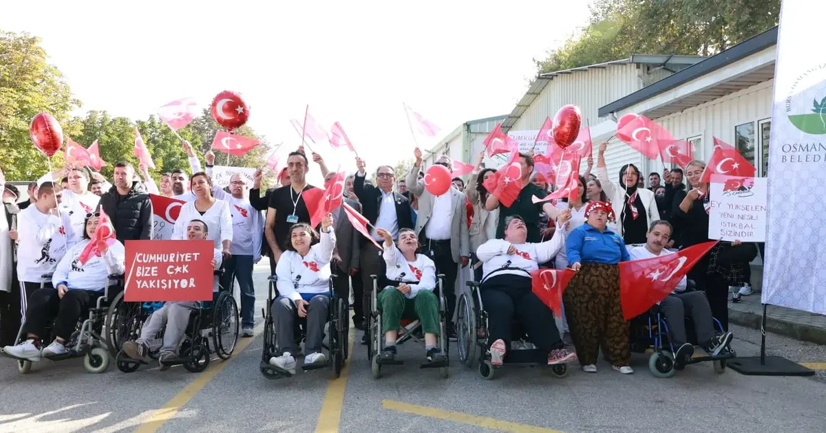 Osmangazi’de Cumhuriyet coşkusu engel tanımadı