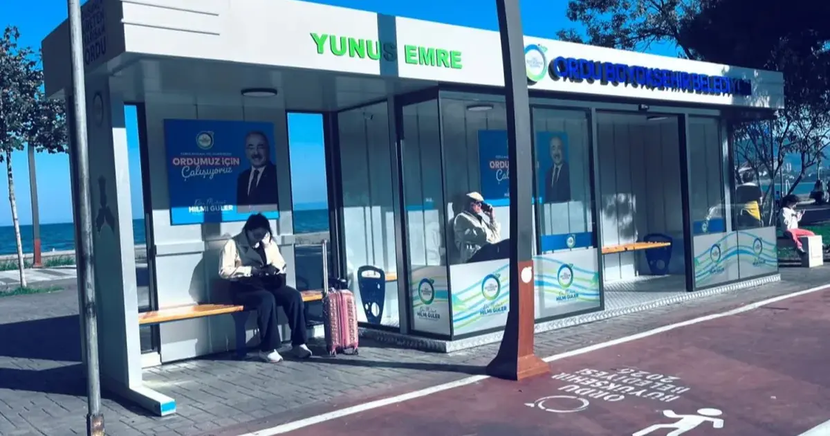 Ordu Ünye’ye yeni nesil akıllı duraklar geliyor