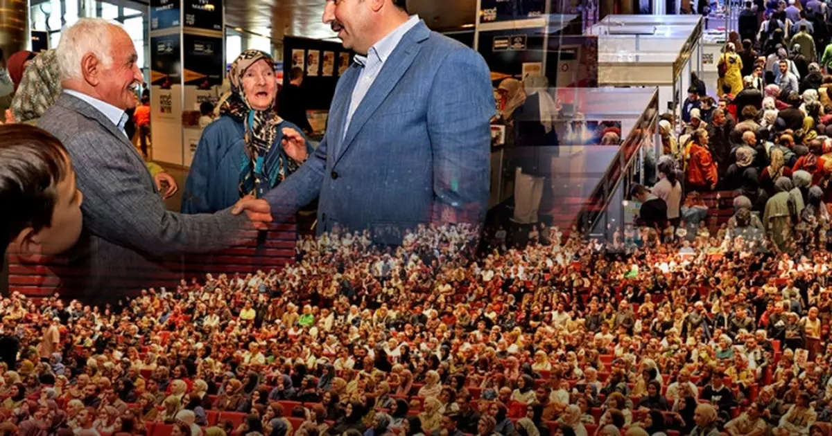 Konya'da Başkan Altay'dan kitapseverlere teşekkür