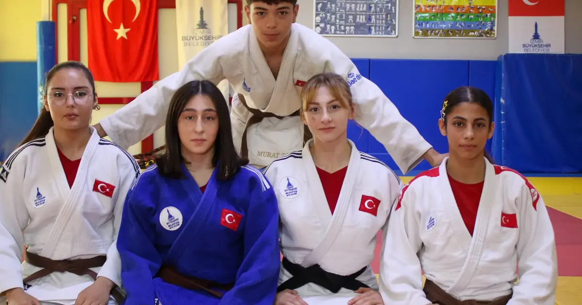 İzmirli genç judocuların hedefi olimpiyat madalyası