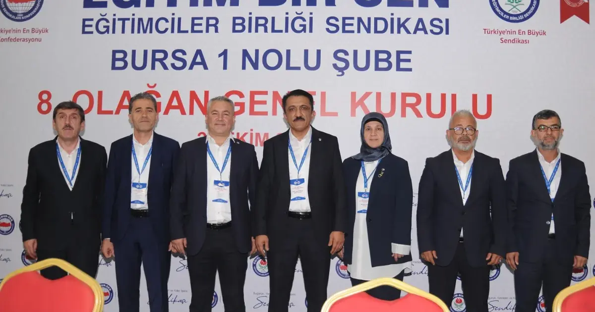 Eğitim-Bir-Sen Bursa'da Adil Yazıcıoğlu dönemi