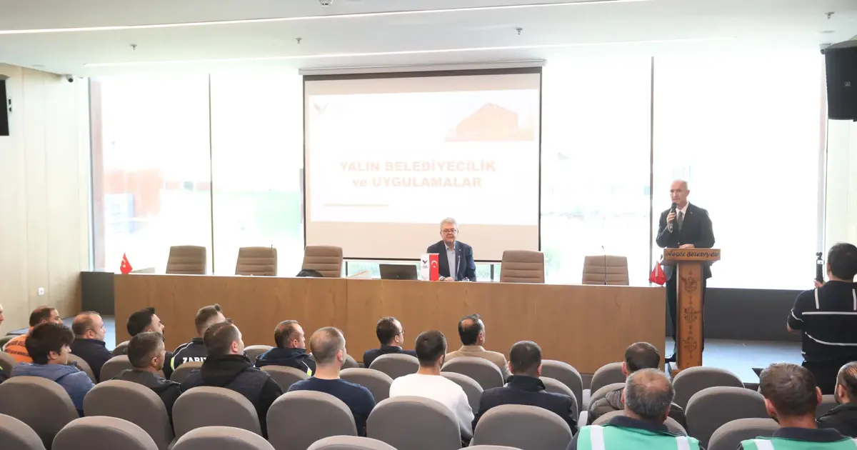 Bursa İnegöl'de 122 personele yalın temelleri eğitimi