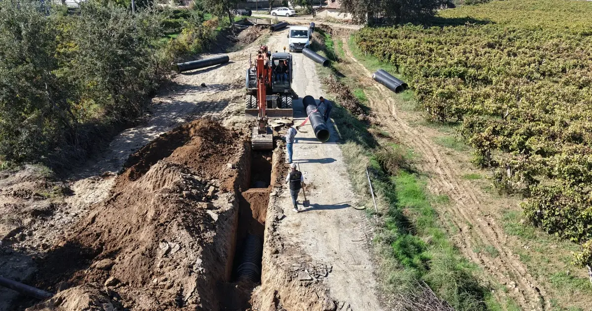 Manisa Sarıgöl'de taşkın riskine karşı hamle