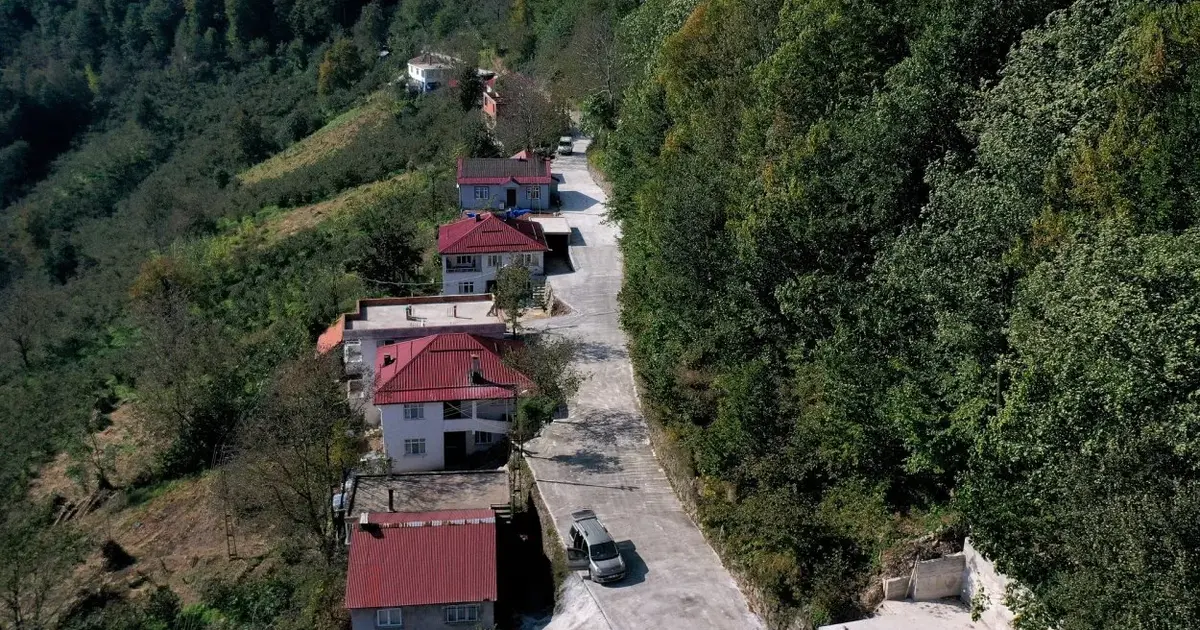 Ordu İkizce’de 1,7 kilometrelik beton yol tamamlandı