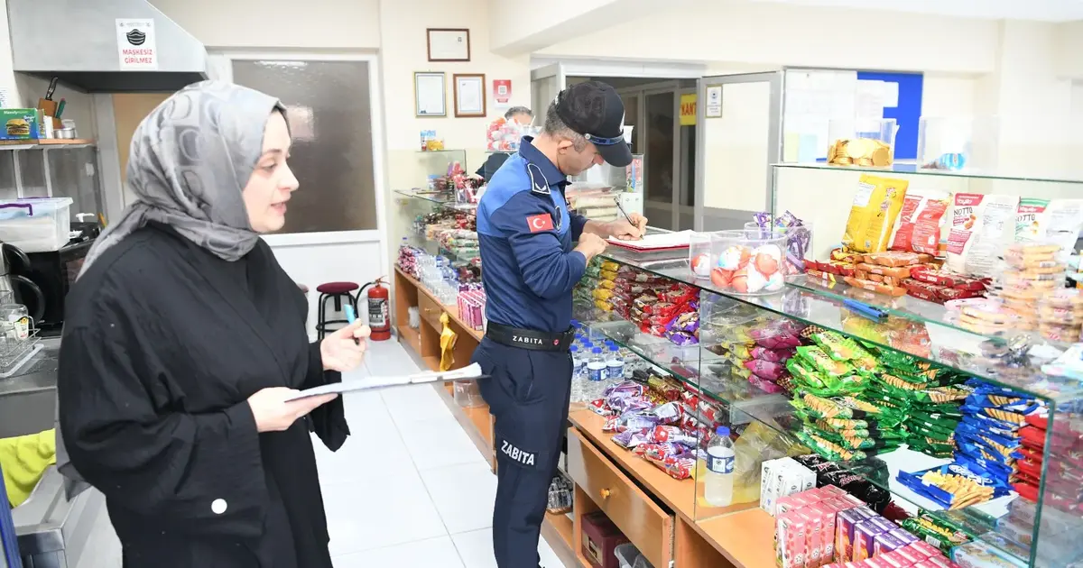 Trabzon’da okul kantinlerine denetim