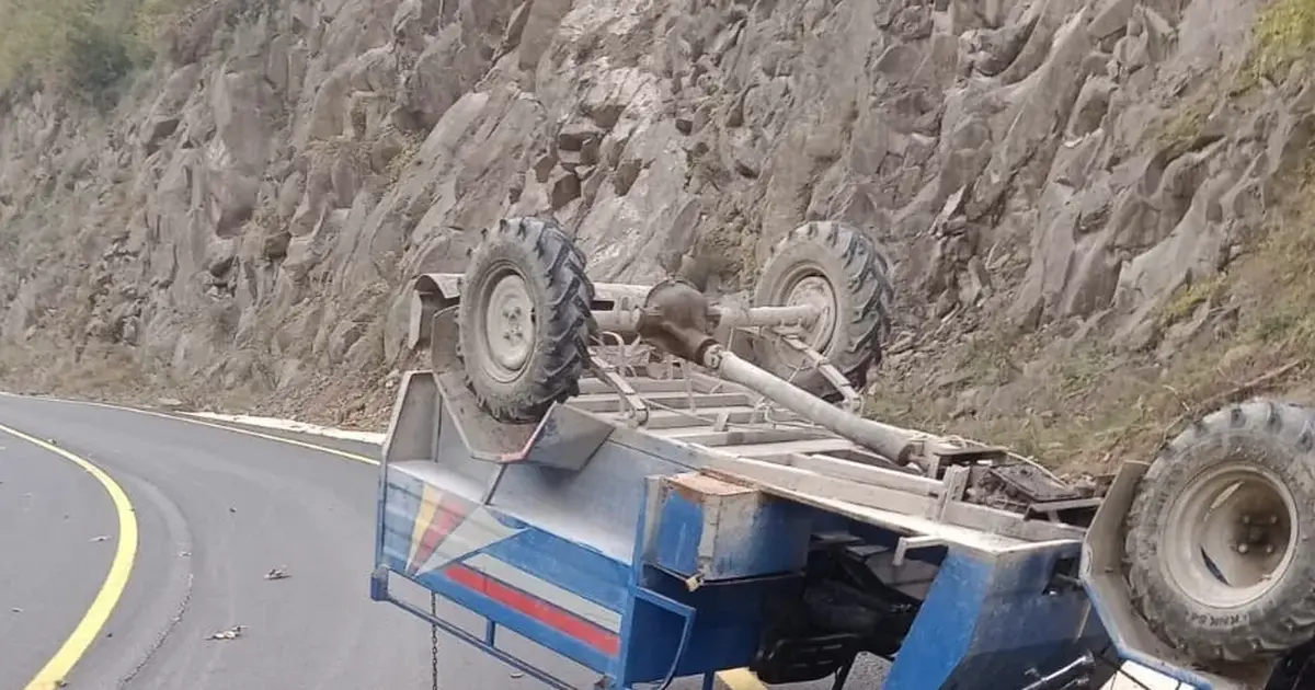 Düzce’de patpat devrildi: 1 ölü