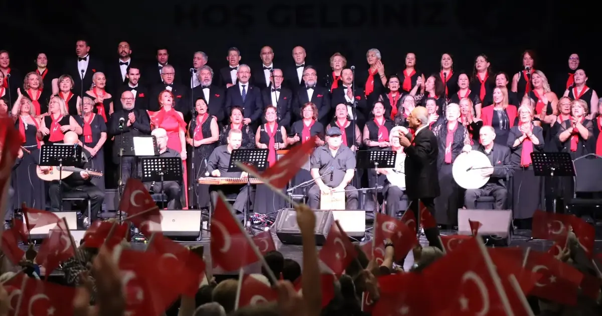 Kocaeli İzmit’te Cumhuriyet coşkusu yaşandı