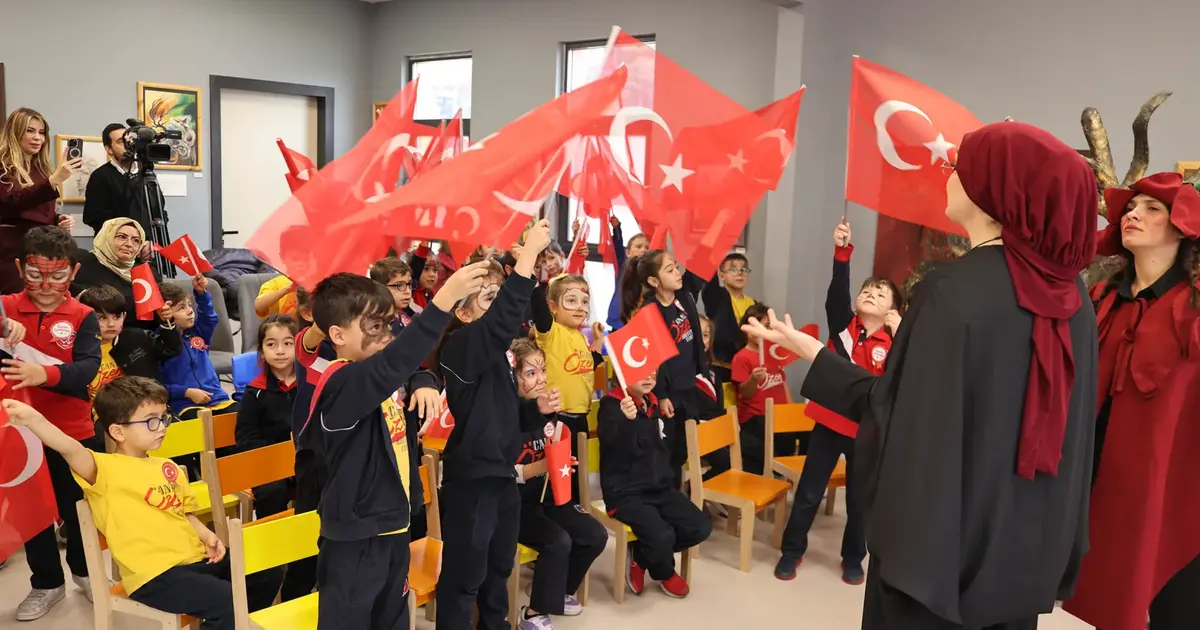 Ankara Keçiören’de cumhuriyet coşkusu çocukların hayalleriyle buluştu