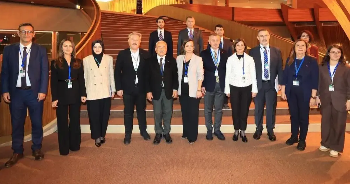 Başkan Büyükakın, Strazburg’da Türk heyetine başkanlık etti