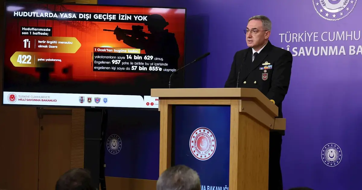 MSB duyurdu: Hudutlarda 422 kişi yakalandı