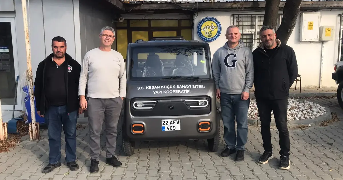 Keşan Küçük Sanayi Sitesi’ne anlamlı hediye - Gündem Haberleri